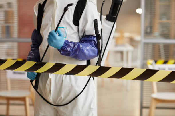 Professional Sewage Cleanup technician working in Greenville, NC